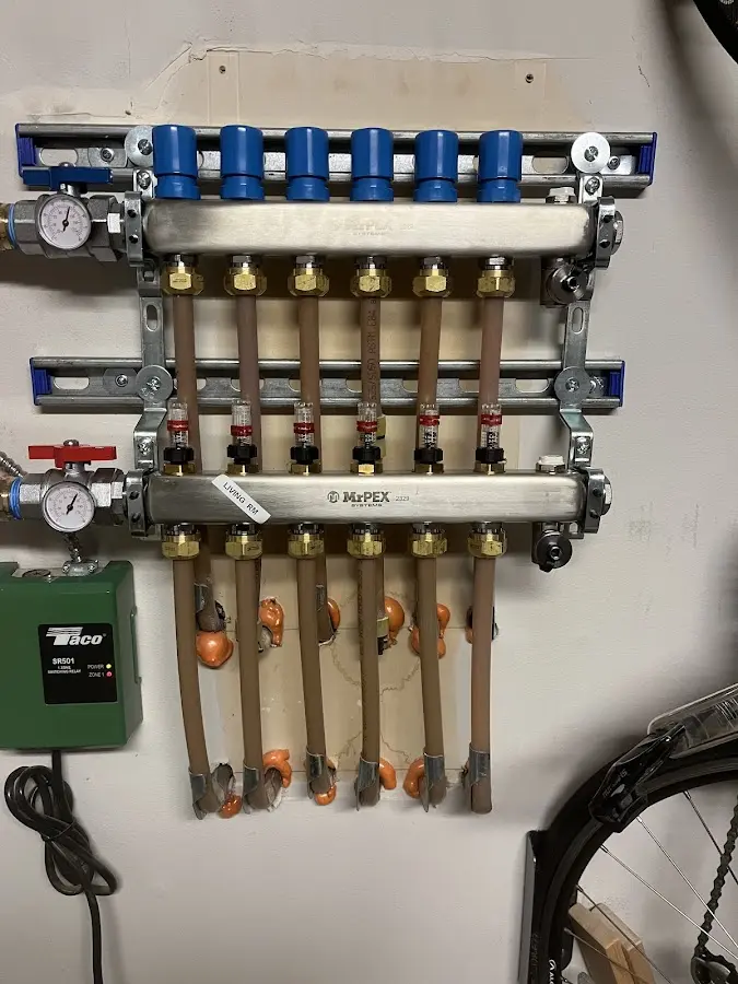 Plumber performing Leak Detection at a residential property in Nocatee