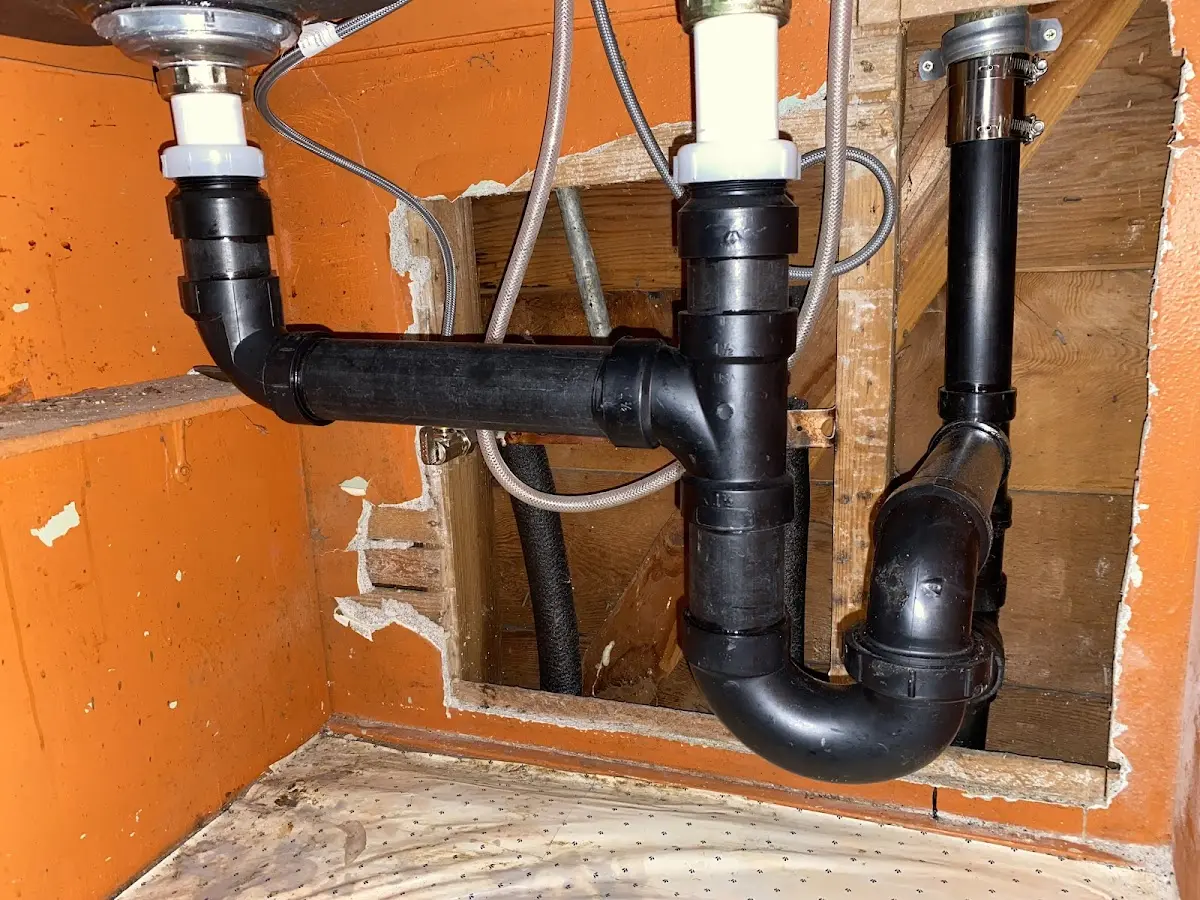 Professional Repiping Services equipment and tools on the job in Nocatee
